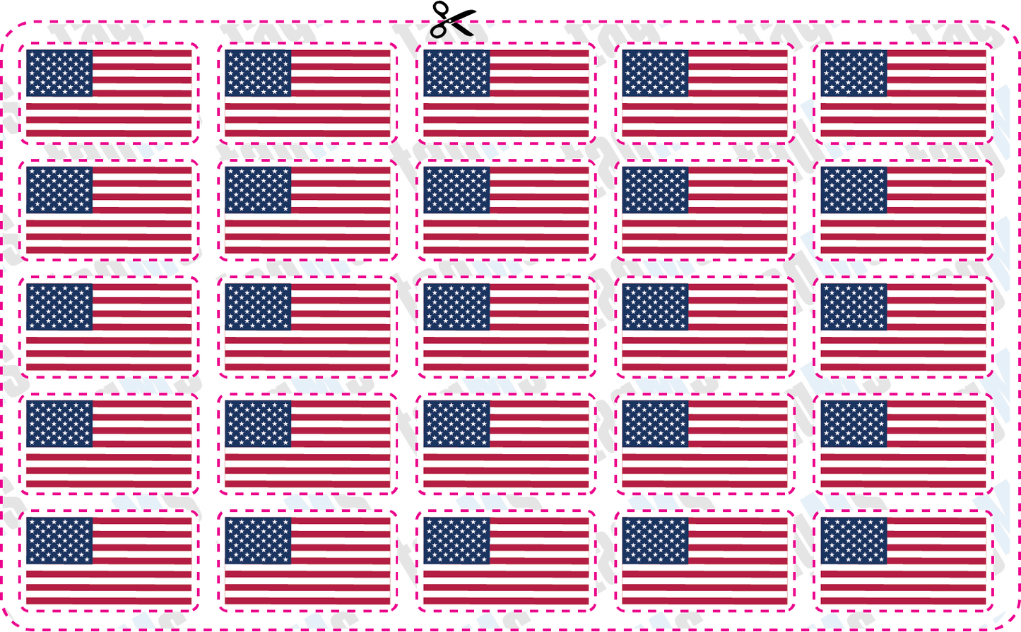 Flag Decals