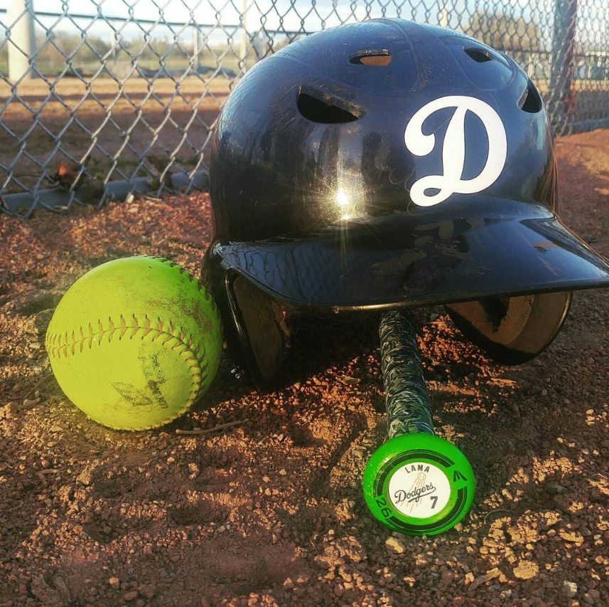 Batting Helmet Decals