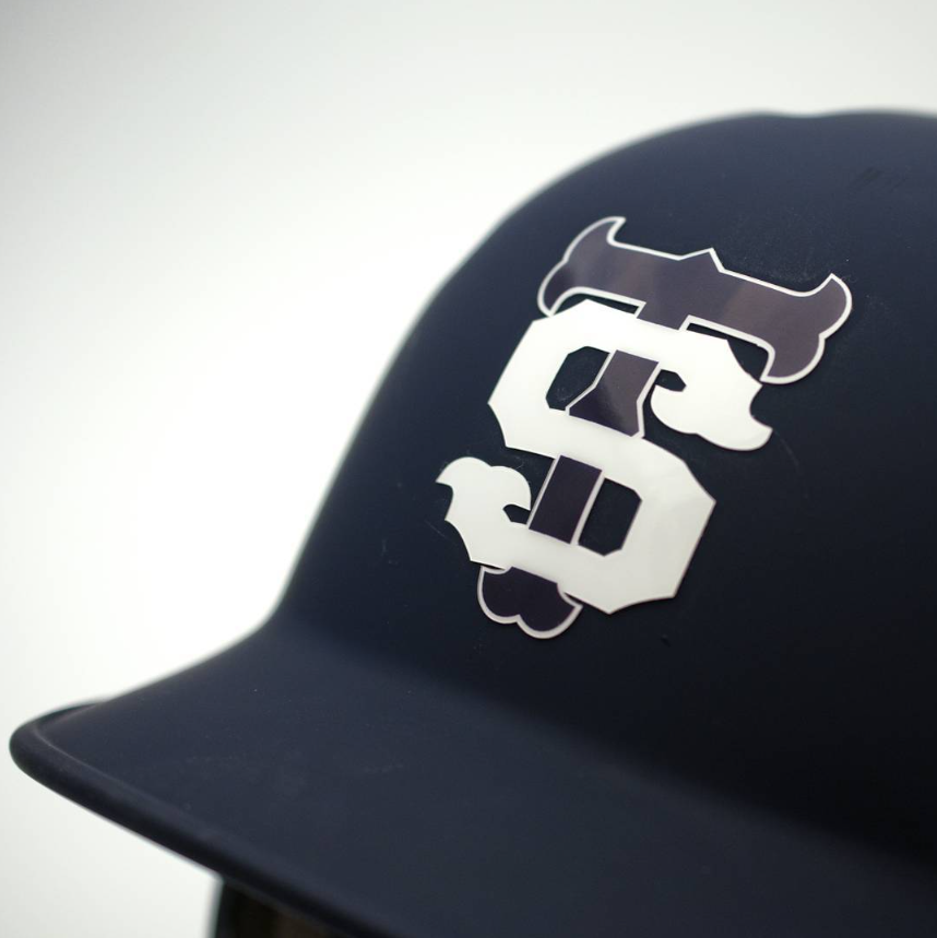Batting Helmet Decals